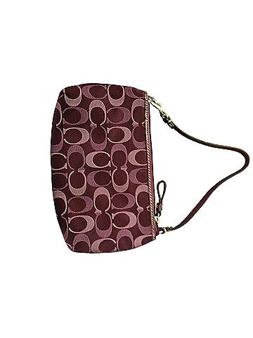 Coach corner zip wristlet Leather Clutch (view 2)