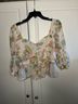 For Love & Lemons Floral Multi Color Blouse Size M - photo 16