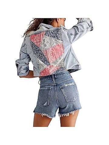 AGOLDE Denim Shorts (view 2)
