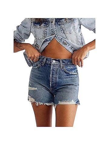 AGOLDE Denim Shorts (view 1)