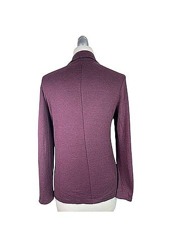 Majestic Filatures Deluxe Cashmere Blend Teeshirt Blazer (view 2)