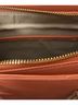 Cavalli Class 100% Vegan Leather Solid Stripes Graphic Color Block Orange Tan Tote One size - photo 12