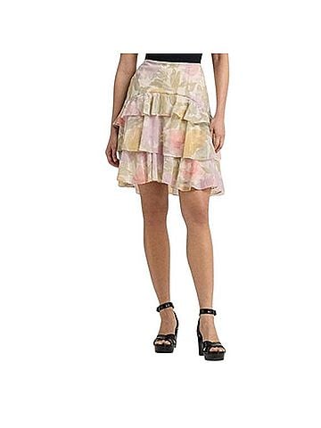 Ralph Lauren Floral Tiered Casual Skirt (view 1)