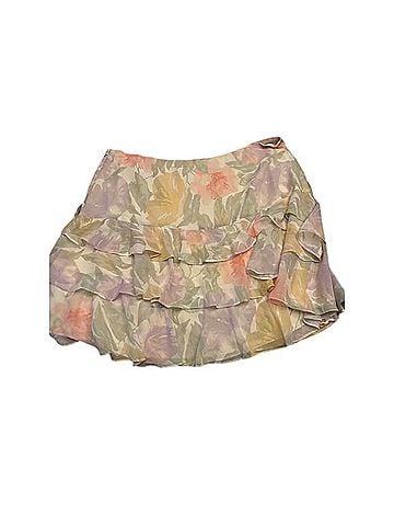 Ralph Lauren Floral Tiered Casual Skirt (view 2)
