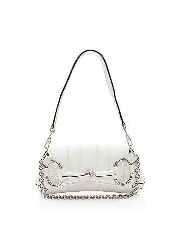 Gucci Gucci Calfskin Horsebit Chain Small Shoulder Bag (view 1)