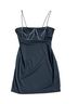 Shein Black Silver Cocktail Dress Size 6 - photo 1