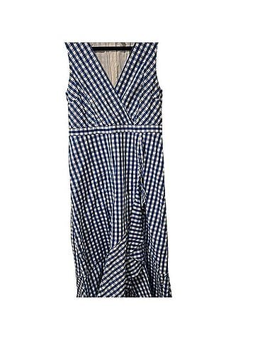 J.Crew V-Neck Ruffle Wrap Maxi Dress Casual Dress (view 1)