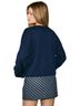 Le Lis Plaid Blue Multi Color Casual Dress Size M - photo 2