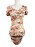 LoveShackFancy Floral Multi Color Casual Dress Size XS - photo 1