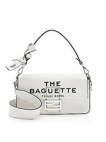 Fendi Fendi x Marc Jacobs Leather The Baguette Shoulder Bag (view 1)