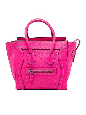 Céline Micro Drummed Calfskin Luggage Tote (view 1)