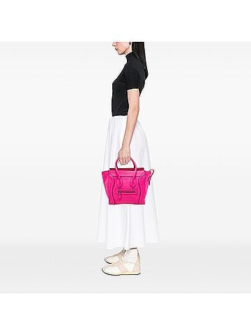 Céline Micro Drummed Calfskin Luggage Tote (view 2)