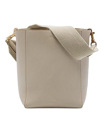 Céline Small Soft Grained Calfskin Seau Sangle Bucket Bag (view 1)