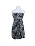 Chesley Camo Black White Casual Dress Size M - photo 1