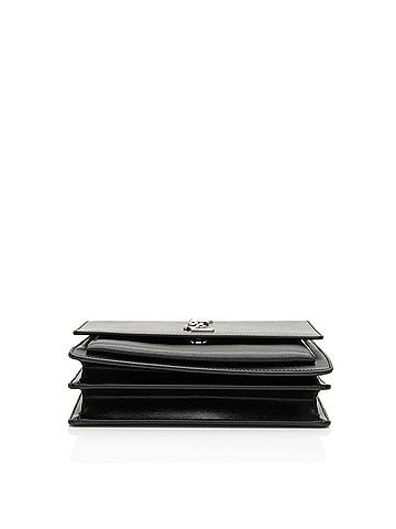 Saint Laurent Saint Laurent Grained Calfskin Monogram Sunset Medium Shoulder Bag (view 2)