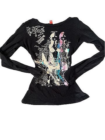 Pink Rose Long Sleeve Blouse (view 1)