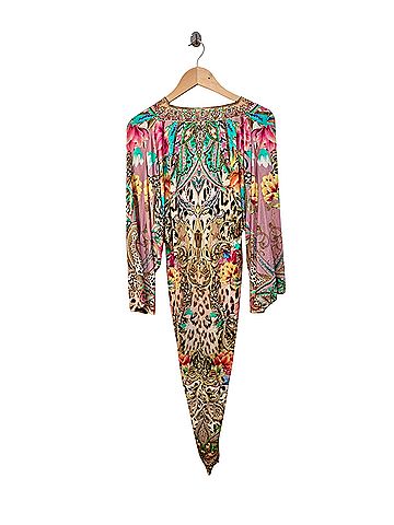 Camilla Queen Front Twist Cocktail Dress (view 2)