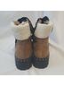 Steve Madden 100% Leather Brown Black Boots Size 8 1/2 - photo 4