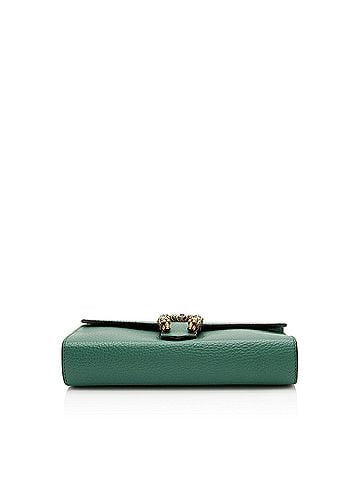Gucci Gucci Leather Crystal Dionysus Chain Wallet (view 2)