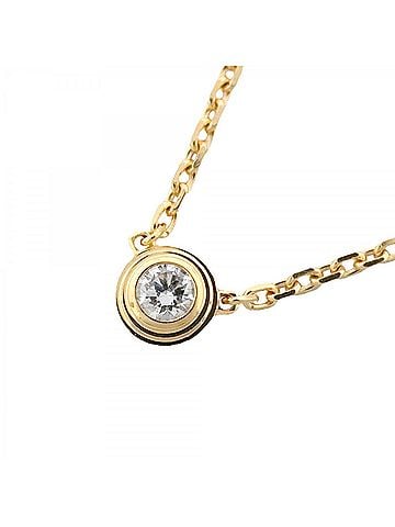 Cartier Cartier Damour XS Necklace, 1PD, 18K Yellow Gold, Diamond, Ladies' OP011311 (view 1)