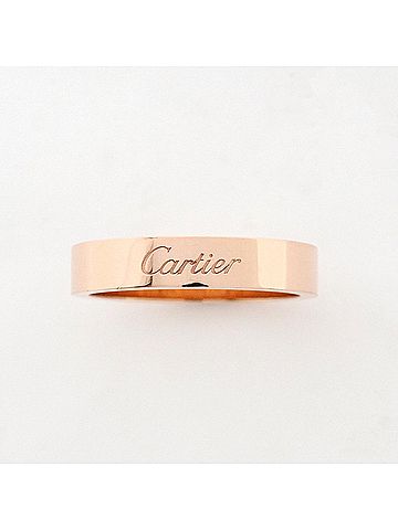 Cartier Cartier C de Ring, 18K Pink Gold, Men's/Women's, OP010018 (view 2)