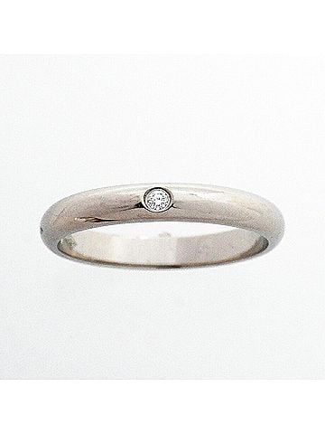 Cartier Cartier Classic Ring, 1PD (One Diamond), Pt950 Platinum, Ladies' Ring (view 2)