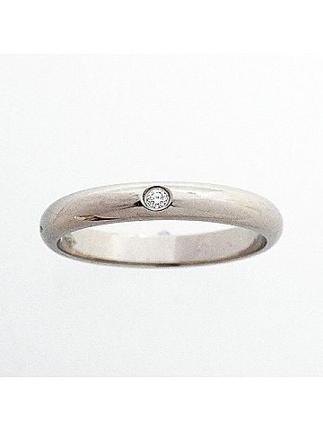 Cartier Cartier Classic Ring, 1PD (One Diamond), Pt950 Platinum, Ladies' Ring (view 2)