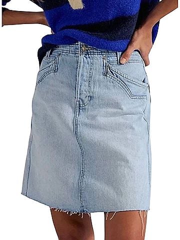 Free People Suzy Denim Skirt (view 1)