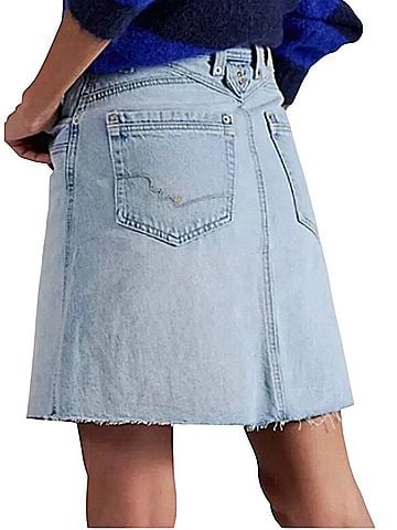 Free People Suzy Denim Skirt (view 2)