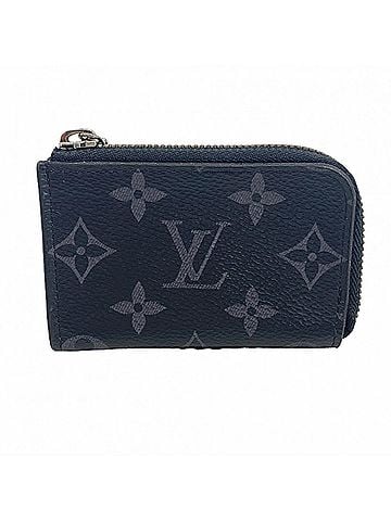 Louis Vuitton Louis Vuitton Wallet/Coin Case Monogram Eclipse Portemonnaie Jour M63536 Black Men's P3192418 (view 1)