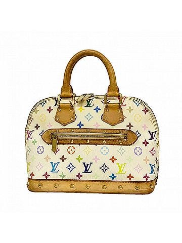 Louis Vuitton Louis Vuitton Alma Monogram Multicolor Handbag M92647 Blanc Women's P3171546 (view 1)