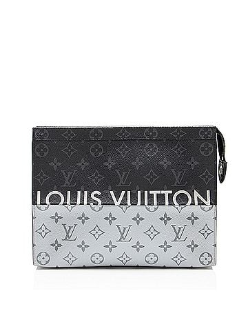 Louis Vuitton Louis Vuitton Monogram Eclipse Split Voyage MM Pochette (view 1)