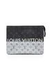 Louis Vuitton 100% Leather Black Louis Vuitton Monogram Eclipse Split Voyage MM Pochette One size - photo 1