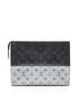 Louis Vuitton 100% Leather Black Louis Vuitton Monogram Eclipse Split Voyage MM Pochette One size - photo 4