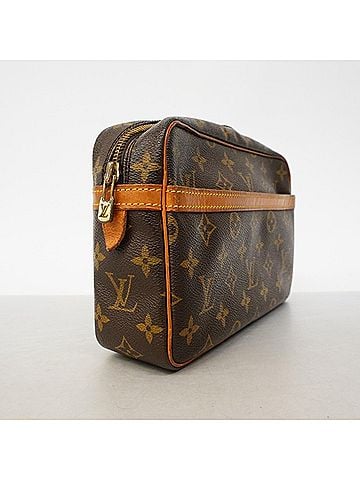 Louis Vuitton Louis Vuitton Monogram Compiegne 23 Clutch Bag M51847 Brown (Men's/Women's) P3213628 (view 2)