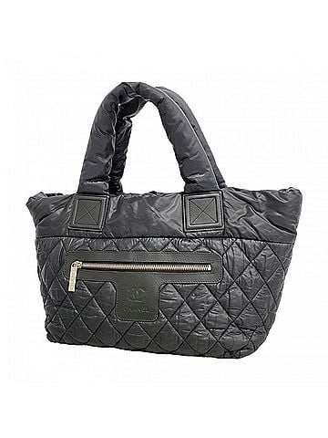 Chanel Chanel Coco Cocoon Nylon Handbag, Black, Women's, P3205533 (view 1)