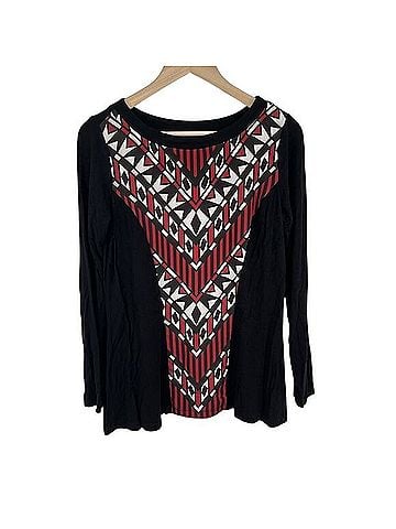 Bob Mackie Wearable Art Long Sleeve T-Shirt (view 1)