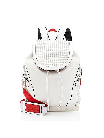Christian Louboutin Christian Louboutin Leather Spiked Explorafunk Backpack (view 1)