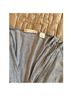 BOSS Orange Stripes Gray White Long Sleeve Blouse Size S - photo 2
