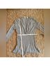 BOSS Orange Stripes Gray White Long Sleeve Blouse Size S - photo 3