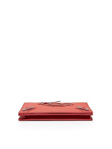 Balenciaga Balenciaga Grained Calfskin Classic City Wallet on Chain (view 2)