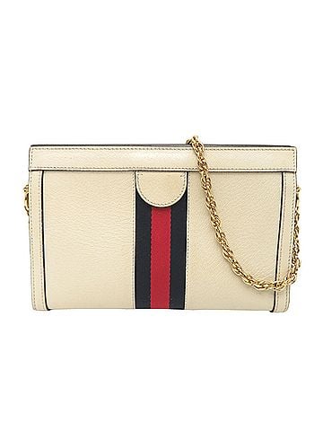 Gucci Gucci Ophidia Sherry Line Women's Shoulder Bag 503877 Leather White (view 2)
