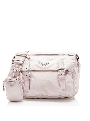 Prada Prada Re-Nylon Double Buckle Messenger (view 1)
