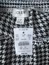 J.Crew 100% Polyester 100% Polyester Houndstooth Black White Cocktail Dress Size 12 - photo 5