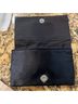 Amber Sceats Solid Black Silver Clutch One size - photo 6