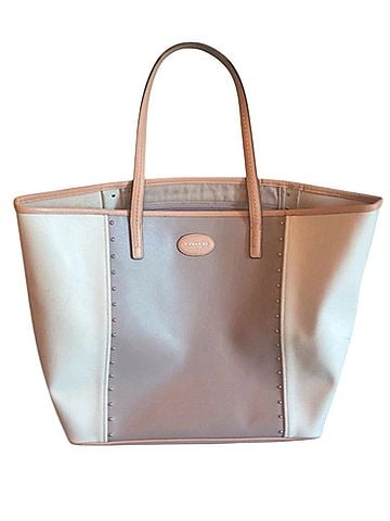 Coach Leather Tote (view 1)