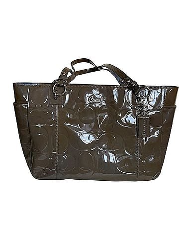 Coach Leather Tote (view 1)