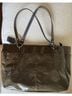 Coach Brown Green Leather Tote One size - photo 4