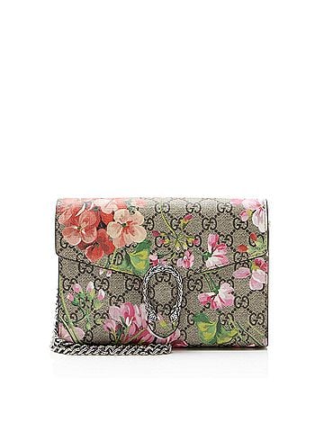 Gucci Gucci GG Supreme Blooms Dionysus Chain Wallet (view 1)