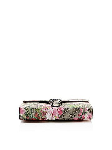 Gucci Gucci GG Supreme Blooms Dionysus Chain Wallet (view 2)